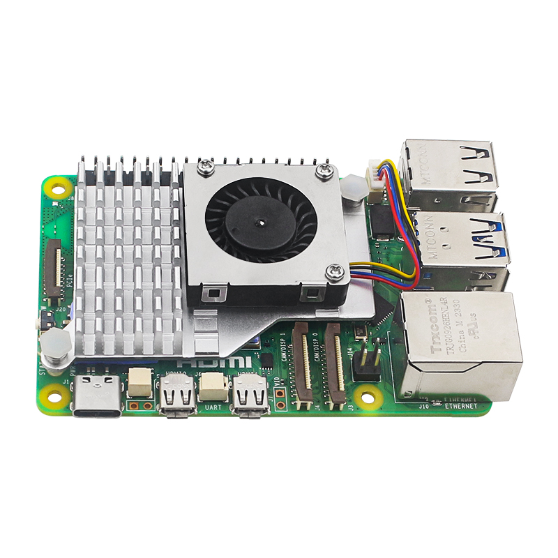 Raspberry Pi 5 Active Cooler P - đánh giá và giá Raspberry Pi Water Cooling Kit