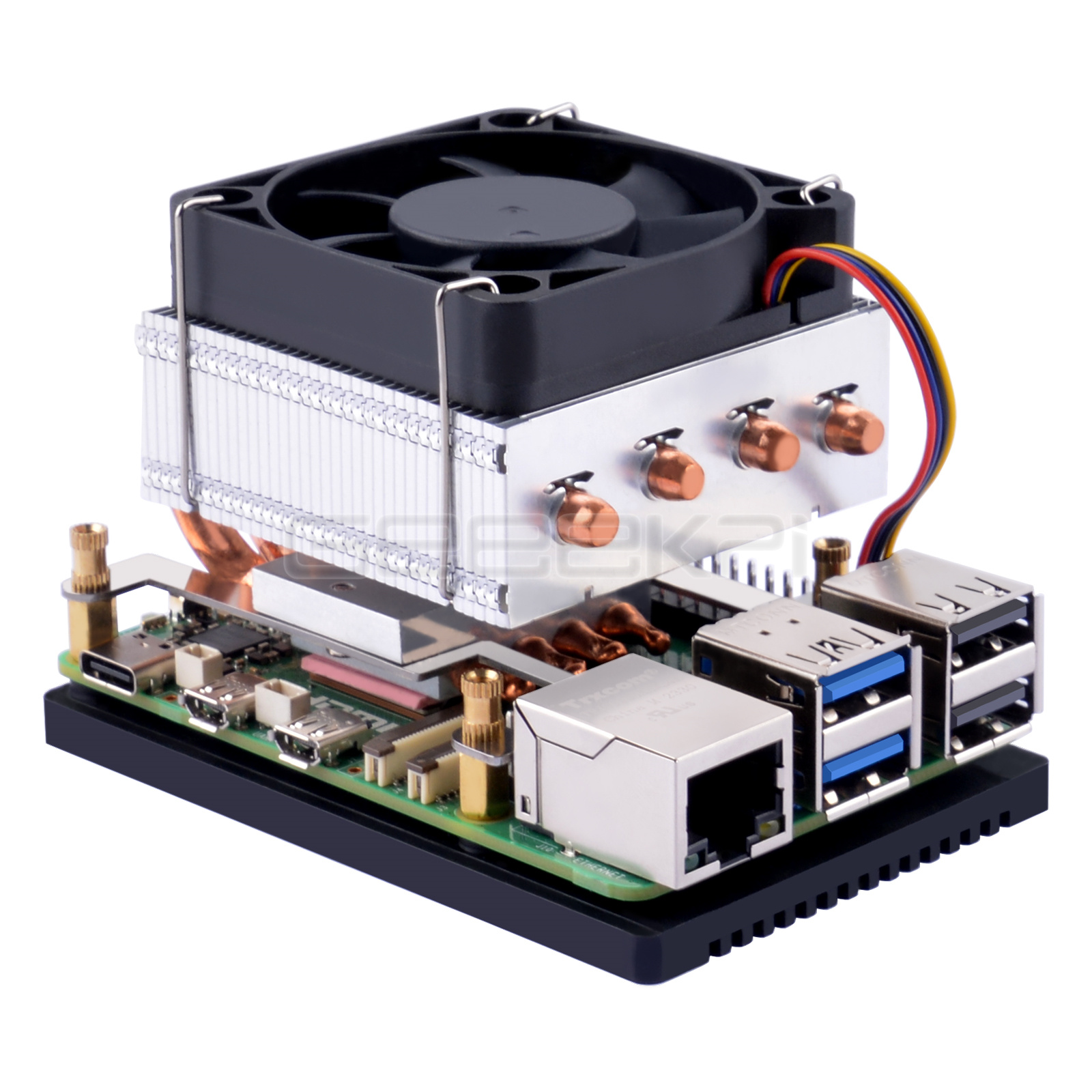 Geeekpi Low-Profile Plus CPU C - đánh giá và giá Argon One V3 M.2 Nvme Case